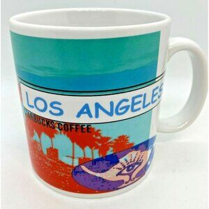Starbucks Los Angeles 1999 Collector Series Barista Mug 20 Oz Coffee